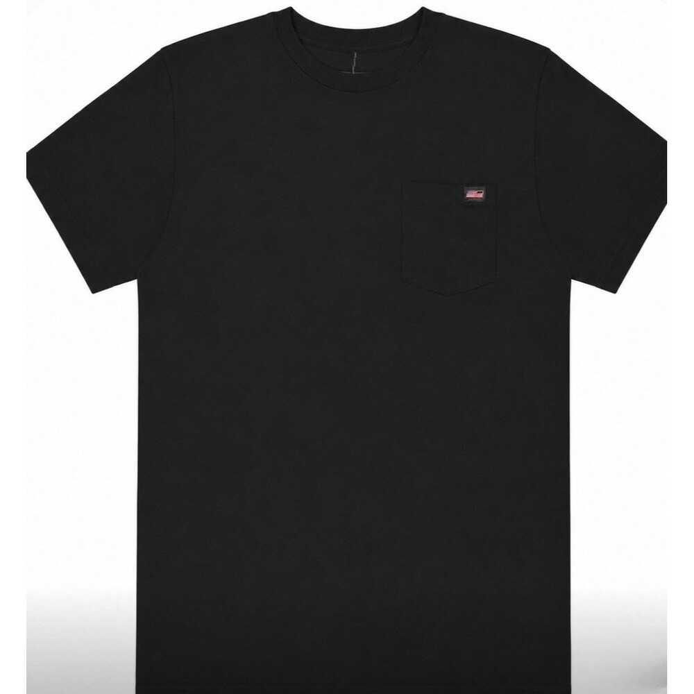 Dickies Mens 2XLT Black Performance T Shirt Big Tall Polyester Workwear Tee